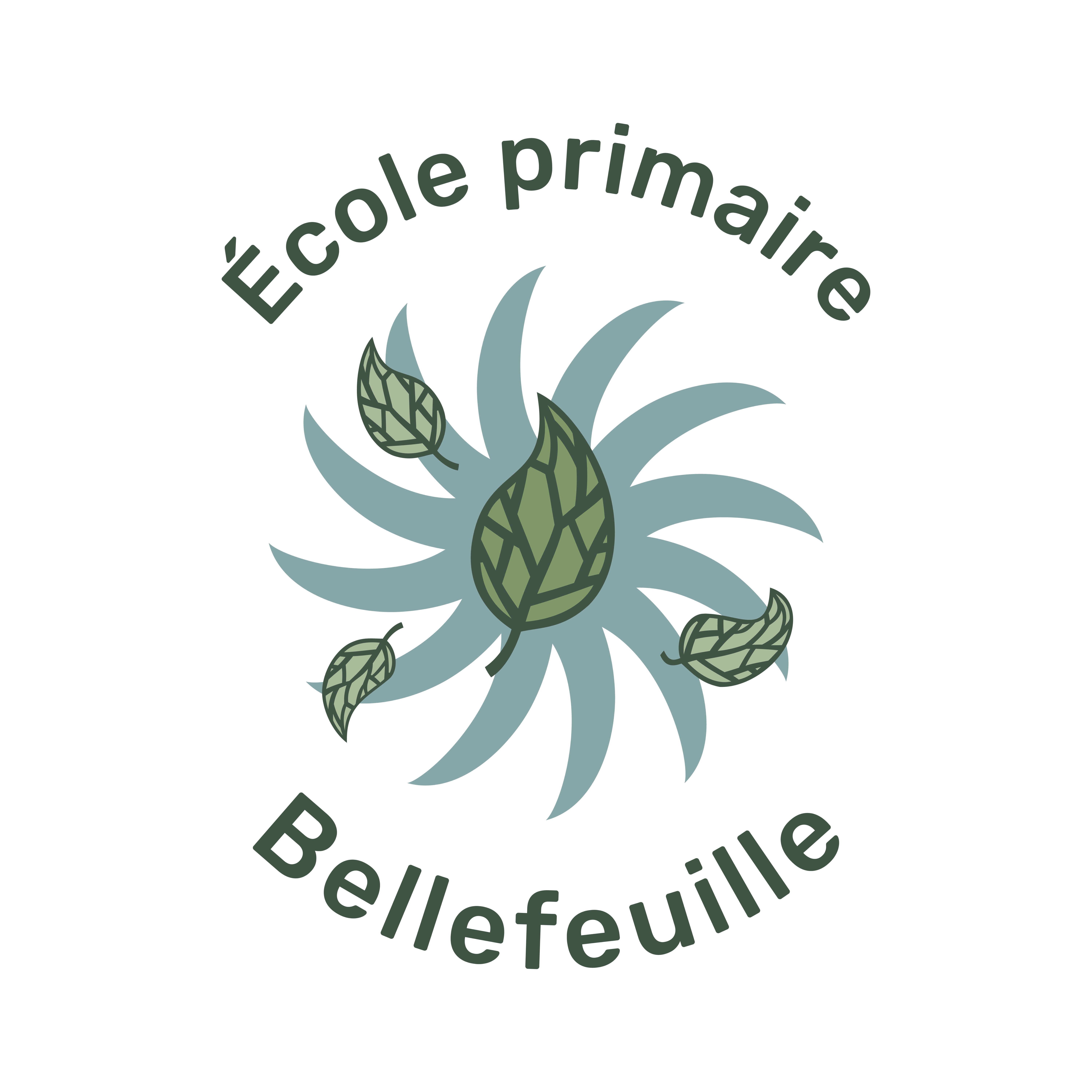 ECOLE BELLEFEUILLE Logo Principal Fond Blanc
