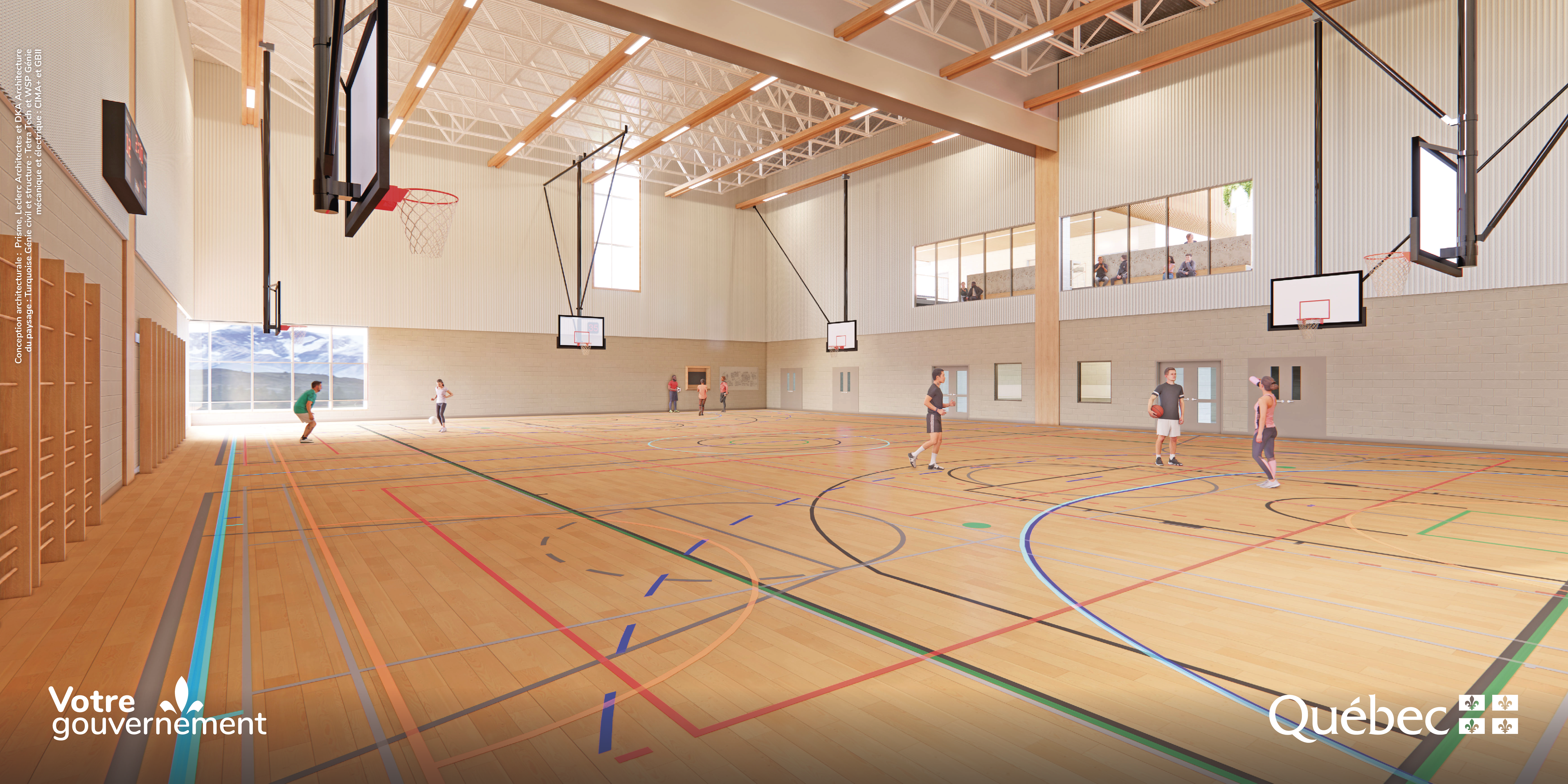 NGE sec Prevost Gymnase