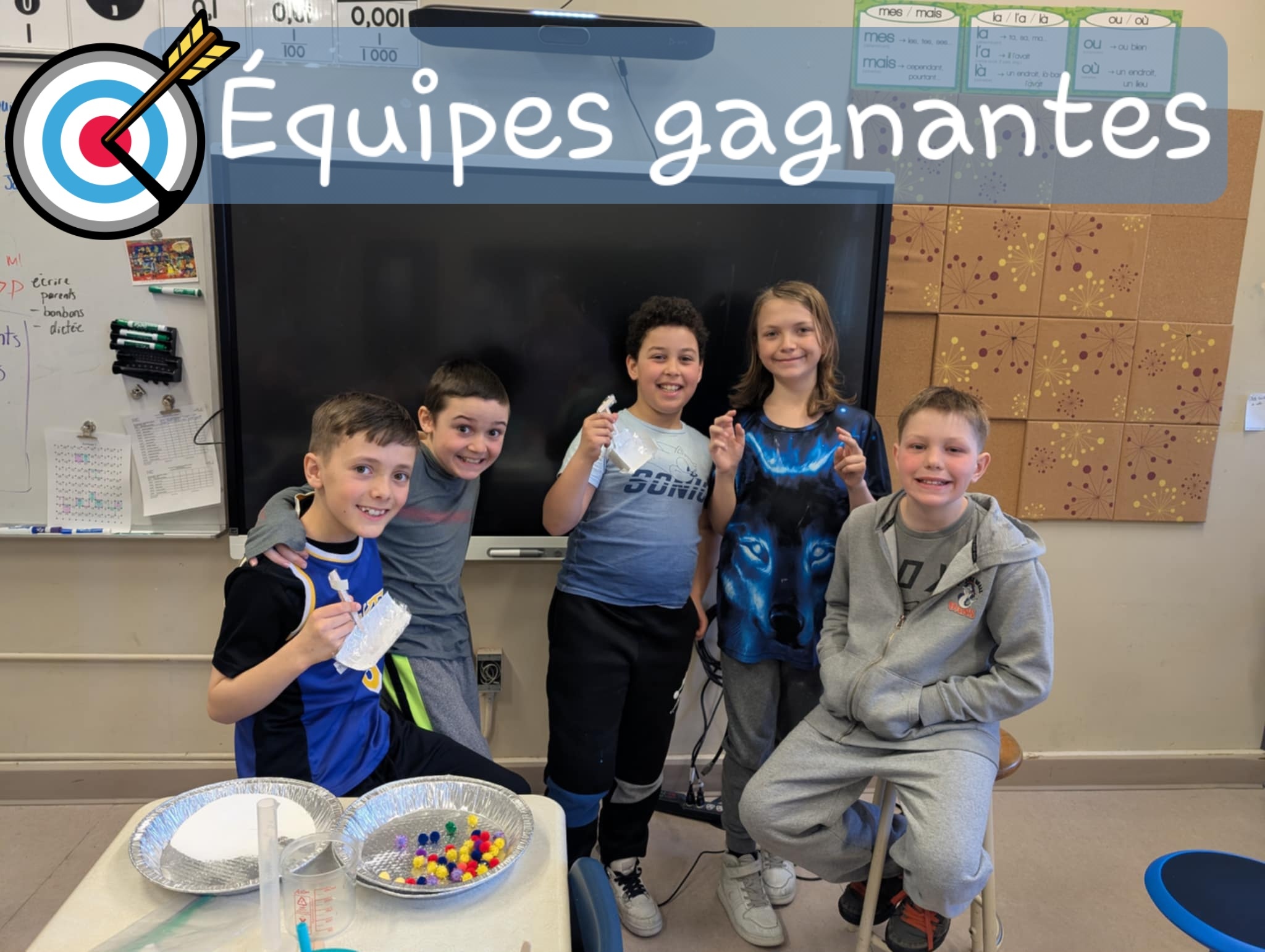 Defi en science 4e 5e gagnants